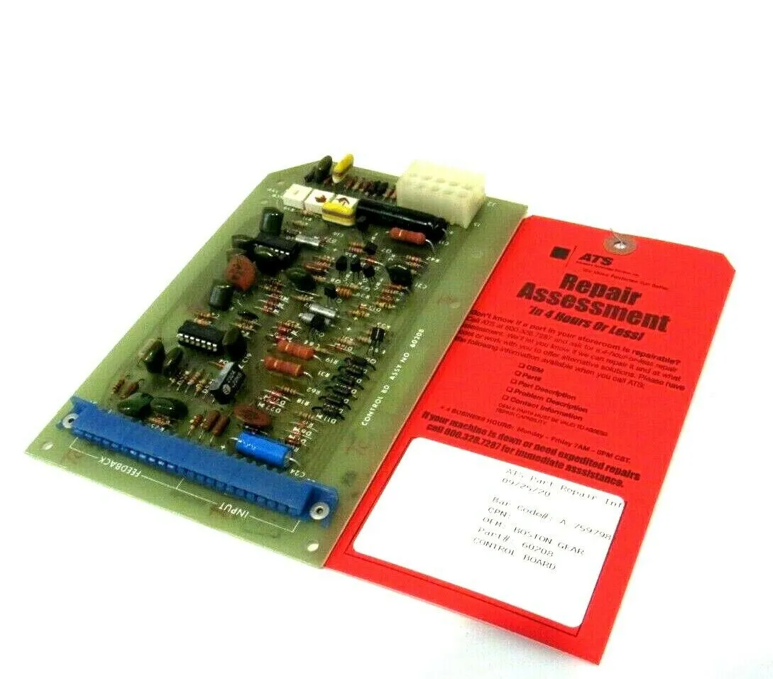 REPAIRED BOSTON GEAR 60208 CONTROL BOARD