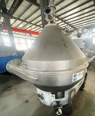 Westfalia GSE 125-06-777 wine clarifier, 316SS.