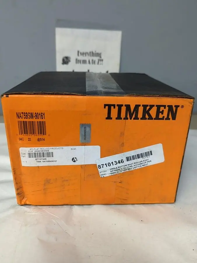 Used TIMKEN NA759SW-90161 Bearings | Surplus Asset Holdings #1197571