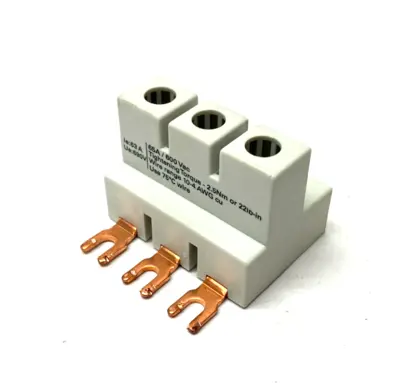 5ST2600 | Siemens  Connection Terminal 3-Pole - Used