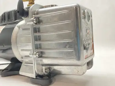 USED JB INDUSTRIES PLATINUM REFRIG EVACUATION VACUUM PUMP 3 CFM