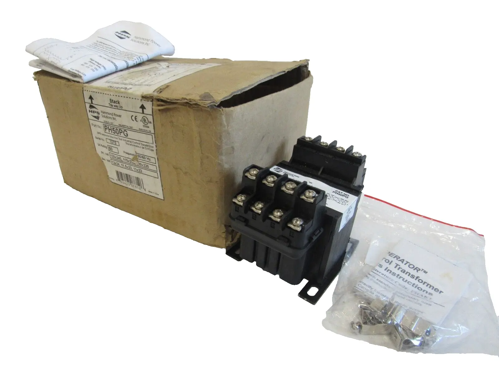 NEW HAMMOND PH50PG TRANSFORMER 50/60HZ