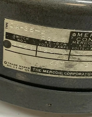 USED Mercoid DA-35-2