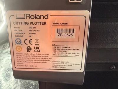 ROLAND GR2-640 Flatbed Digital Cutting Tables & Plotters | 520 Machinery Sales LLC (4)