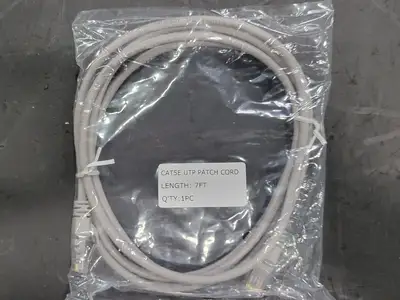 CAT5E 4UTP Patch Cord, 6 ft, (Box of 50)