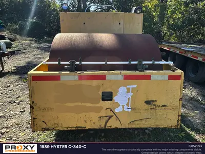 Used 1989 HYSTER C-340-C Single Drum Rollers Ohio US | Proxy Equipment #1385276