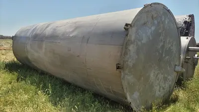 Tank, 8,600 Gallon, S/st, Storage Tank, 94" x 24' high #S744776