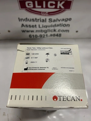 10 x 96 pcs Tecan 10612554 Disposable LiHa Tips 1000uL without Filter
