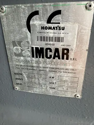 Used IMCAR N/A Plate Bending Rolls including Pinch Ohio US | G-2000, Inc. #1080160
