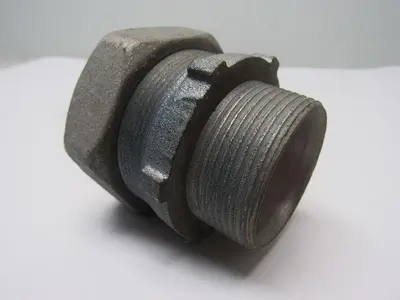 Efcor 1 1/2" Conduit Box Connector Liquid Tite Compression Type
