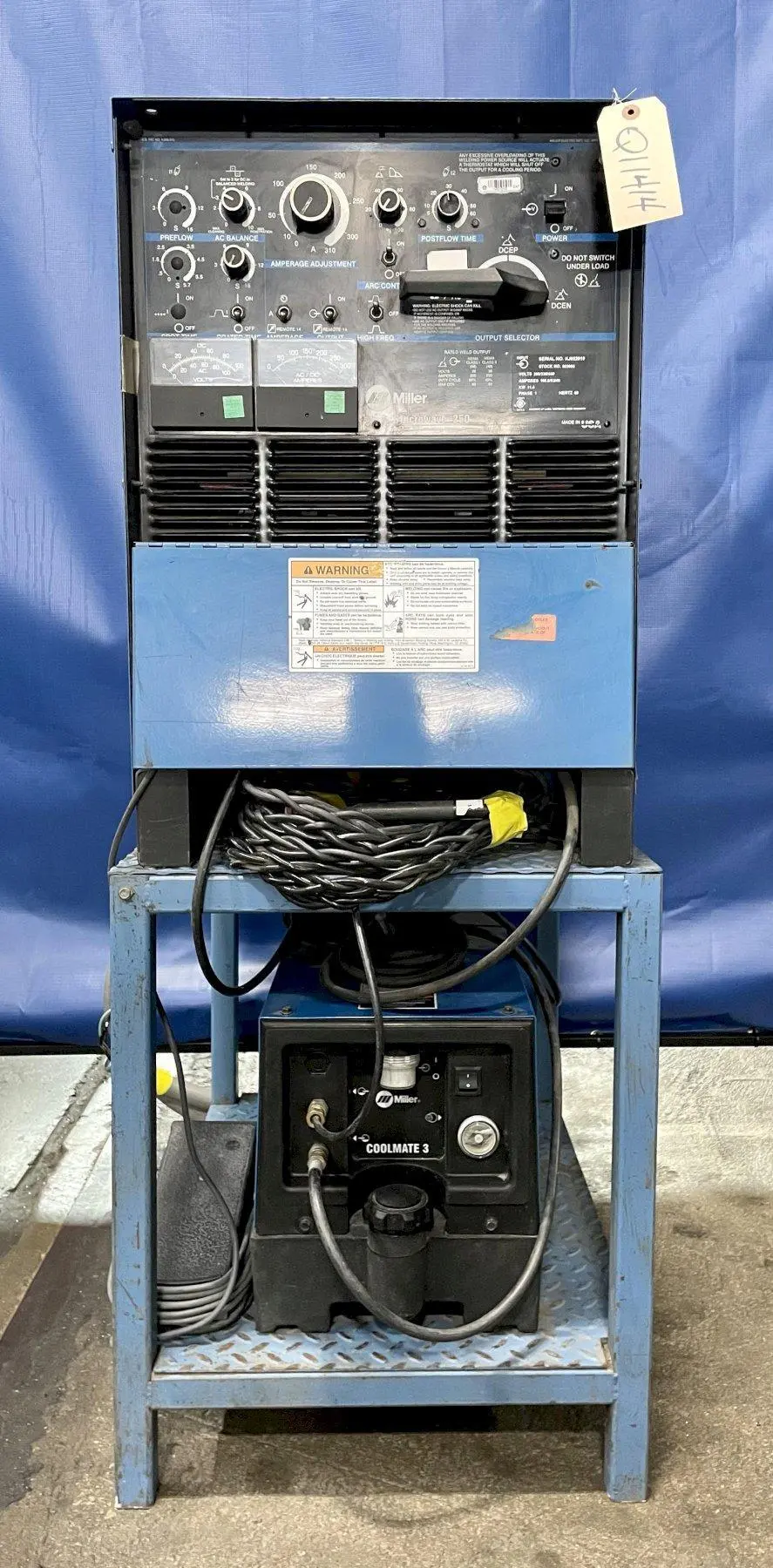 USED 2000 Miller SYNCROWAVE 250