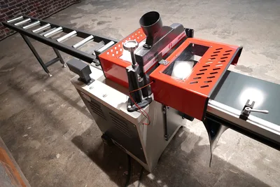 DEMO 2025 (GEN 3) Northtech NT-UCS18L Upcut Saw W/Infeed/Outfeed Tables