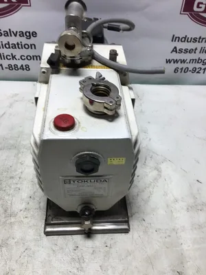 Tokuda DRP-360 Oil-Rotary Vacuum Pump 0.75Kw 3ph