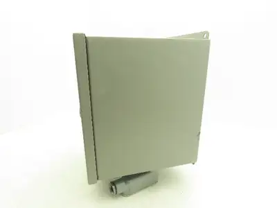 Wiegmann BN4121010CHQT Electrical Enclosure Junction Box 12x10x10" Type 12 Gray