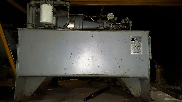 Used DELTA POWER HYDRAULIC CO. 5 HP HYDRAULIC PUMP/TANK POWER SOURCE COMBINATION Power Sources Wisconsin US | Lemke Machinery Sales #309606