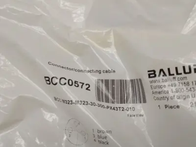 New | in-Stock BALLUFF BCC M323-M323-30-300-PX43T2-010, BCC0572 Cable & Wire | Maverick Industrial Sales #1121105
