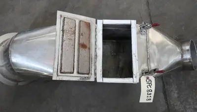 SPC8318  Filters magnetic separator, 10" outlet from 6" dia inlet