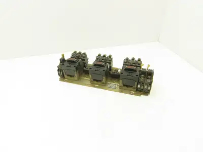 Allen Bradley 1000-NX103 3 Pole Reversing Motor Starter W 120V Coils 71A86 Ser C