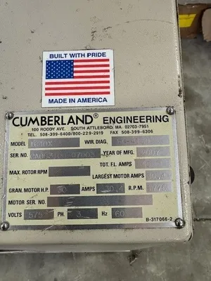 2007 CUMBERLAND 1640X GRANULATORS | Machinery Network (7)