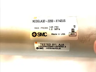 USED SMC PNEUMATIC CYLINDER 32MM BORE