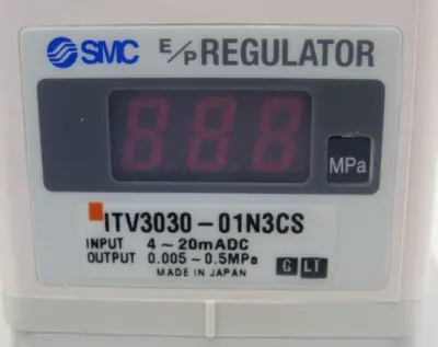 NEW SMC ITV3030-01N3CS PRESSURE REGULATOR ITV303001N3CS