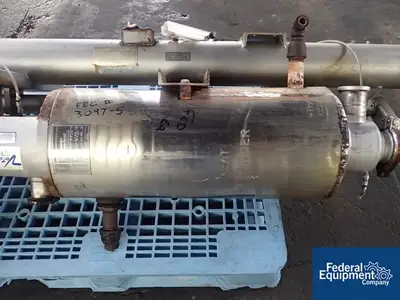 USED Votator 6" x 36" Votator Scrapped Surface Heat Exchanger, S/S
