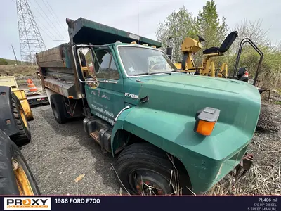 Used 1988 FORD F700 Dump trucks New Jersey US | Proxy Equipment #1388692