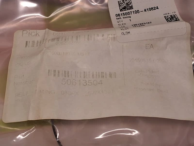 UNIVERSAL INSTRUMENTS 50613504 TIMING BELT - BRAND NEW