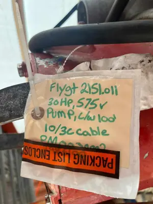 Used FLYGT 2151.011 Submersible Pumps Saskatchewan CA | Certified Sales and Rentals #1637115