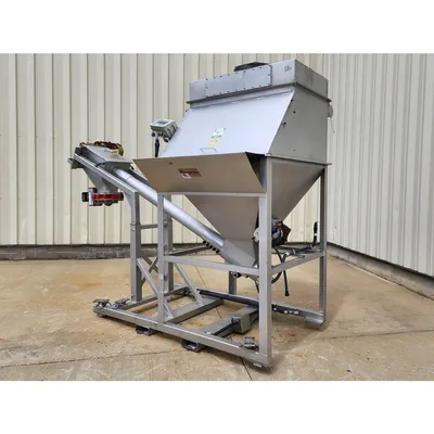 Used Flexicon Combination Bag Dump Weigh Batching and 5" Discharge Conveyor