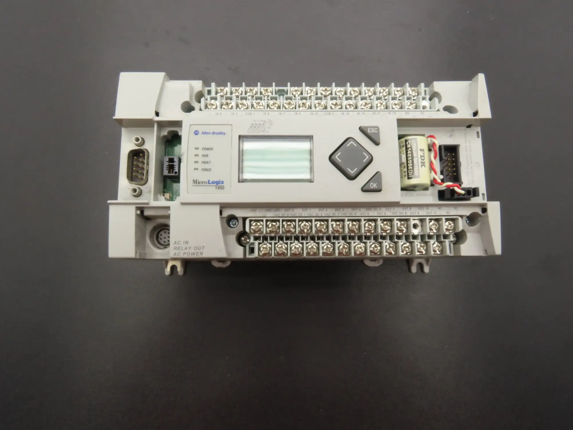 Allen Bradley 1766-L32AWA MicroLogix 1400 Controller 32Pt Series B FW 13 -READ