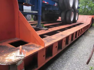 New | in-Stock FONTAINE 150 TON LOWBOY TRAILER Lowboy Trailers Florida US | USA Transequipment #1542556