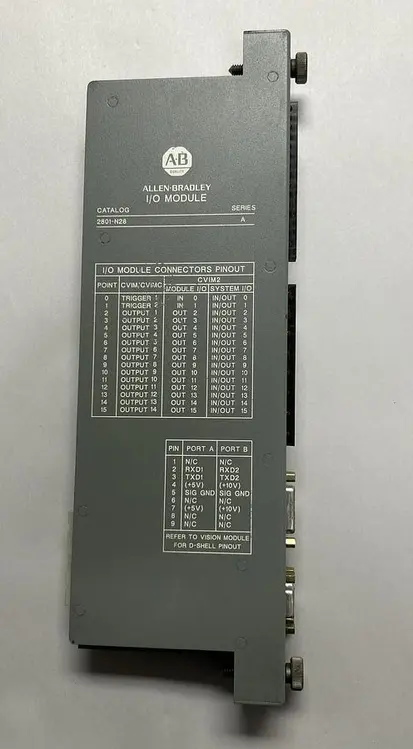 Used ALLEN-BRADLEY 2801-N28 PLC Input & Output | Surplus Asset Holdings #1217027