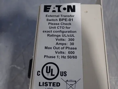 USED EATON BPE01