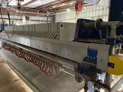 Used 2004 US FILTER 1200M32-82-100SYHC Filter Presses South Carolina US | DH Griffin Used Equipment #1383552