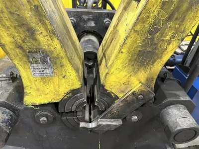 200 TON (2-3/8" TO 9-5/8") DIAMETER TRUE GRIT MODEL CT200 HYDRAULIC TUBE & PIPE PUSH POINTER / END FORMER/ SWAGING PRESS: STOCK #22399
