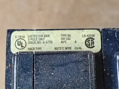 Used CUTLER-HAMMER BAB3090H Switchgears British Columbia CA | Lenmark #1438362