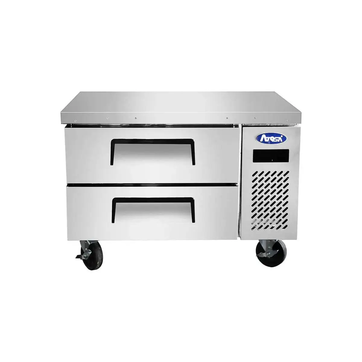 New | in-Stock Atosa New Atosa MGF8448GR 36" Refrigerated 2 Drawer Chef Base Chef Bases Illinois US | Falcon Restaurant Supply #1375378
