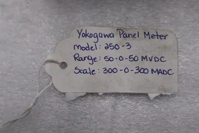 Yokogawa Model 250-3-1/2 Panel Meter 0-150DC Kilovolts STOCK K-3572