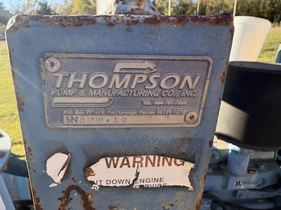 Used 2003 THOMPSON WP38 Centrifugal Pumps Tennessee US | Moore Equipment #1517339