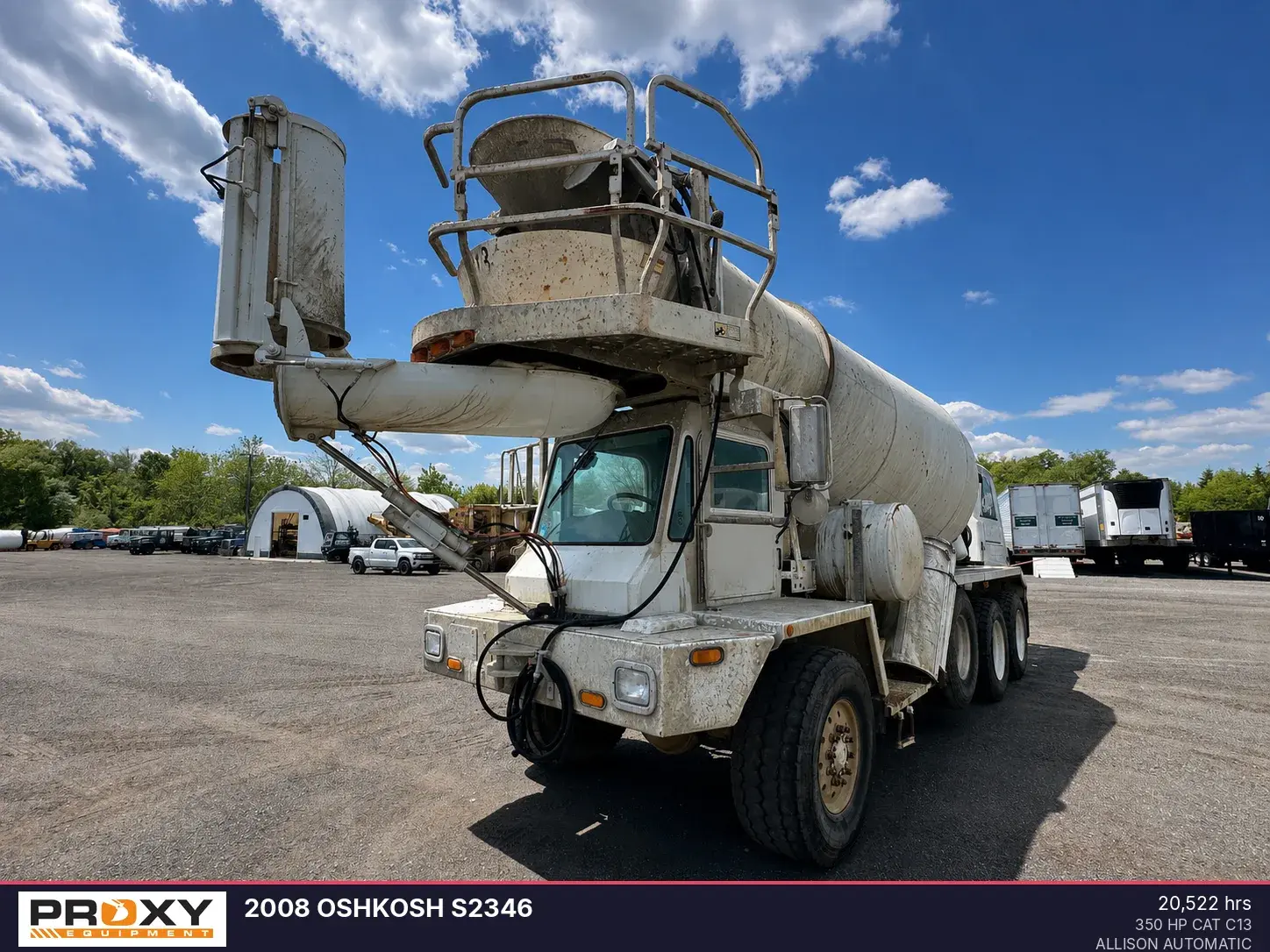 Used 2008 OSHKOSH S2346 Concrete Mixer Trucks New Jersey US | Proxy Equipment #1388750