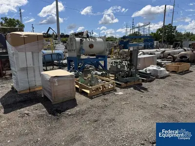 Used Processall 124 Cu Ft ProcessAll Plow Mixer Dryer, 304 S/S, Model 3500S Plow Mixers Ohio US | Federal Equipment Company #1337700