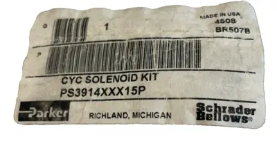 NEW PARKER 7C111P3-38-1SHF7 CYC SOLENOID KIT PS3914XXX15P 7C111P3381SHF7