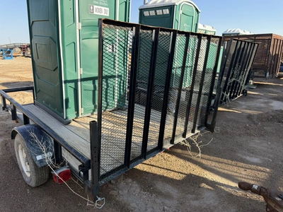 Used 2016 CARRYON TRAILERS 6X8GW2KPT UTILITY TRAILER Flatbed Trailers Texas US | Miedema Asset Management Group #1317076