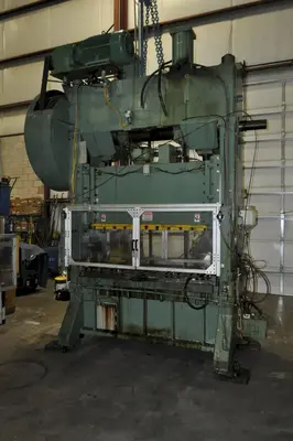JOHNSON 100 TON SSDC PRESS Straight Side, Double Crank (Single Action) Presses | Timco, Inc. (4)