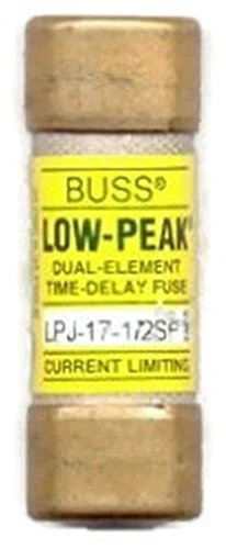 Eaton Cooper Bussmann LPJ-17-1/2SP LPJ Class J Dual Element Time Delay Fuse [New]