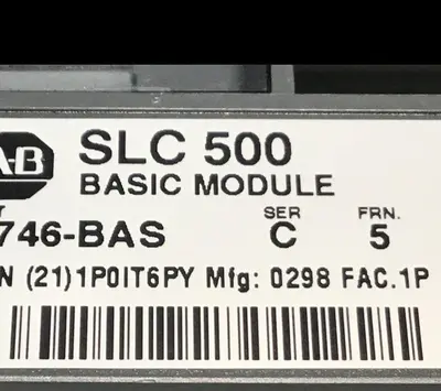 Used ALLEN BRADLEY 1746-BAS SER C Circuit Boards Michigan US | Ideal Machinery #586157