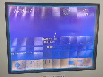 USED PRO-FACE ST3000 SERIES 5" OPERATOR PANEL HMI 3580207-02