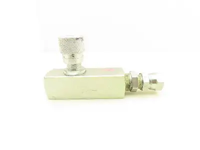 Anchor Fluid Power FN1-1 Carbon Steel Flow Control Valve 1" NPT 5700 PSI 40 GPM