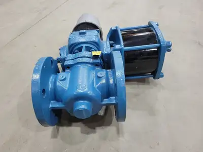 PowerRac Cylinder Actuator w/ Mech. Switch & 2-1/2" Bonnet Gate Valve